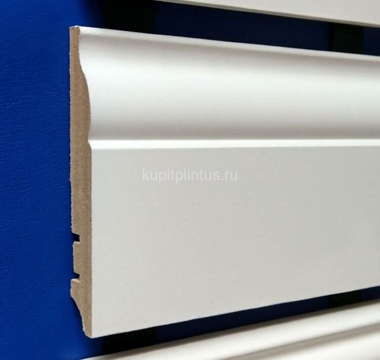 Заказать Плинтус МДФ белый 100 Hannahholz KW 100304 2,4 м Заказать Плинтус МДФ белый 100 Hannahholz KW 100304 2,4 м