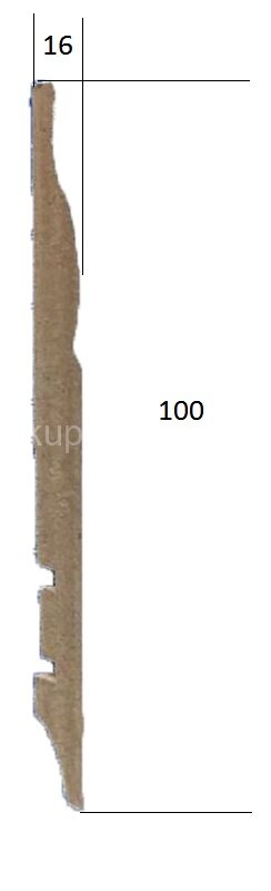 Заказать Плинтус МДФ белый 100 Hannahholz KW 100304 2,4 м Заказать Плинтус МДФ белый 100 Hannahholz KW 100304 2,4 м