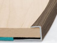 Гибкий П-образный профиль окантовочный 10 мм Effector S 93 0923 Дуб Пепельный 2,5 м Гибкий П-образный профиль окантовочный 10 мм Effector S 93 0923 Дуб Пепельный 2,5 м