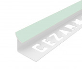 Профиль ПВХ для плитки Cezar внутренний 12 мм 122 Бледно-зеленый 2,5 м