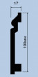 Заказать Напольный плинтус 100х17 мм Hiwood BA100 из полистирола 2 м 