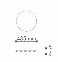 Заказать Декоративная потолочная розетка NMC Arstyl R7 диаметр 435 мм Заказать Декоративная потолочная розетка NMC Arstyl R7 диаметр 435 мм