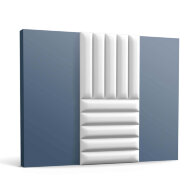 Декоративная панель Orac Decor 3D W218 белый полиуретан 200x25x2.3 см Декоративная панель Orac Decor 3D W218 белый полиуретан 200x25x2.3 см