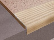 Порог угловой алюминиевый Д16 КД Сосна (декорированный) 2,7 м Порог угловой алюминиевый Д16 КД Сосна (декорированный) 2,7 м