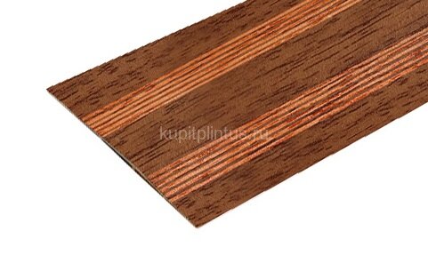 Заказать Порог из декорированного алюминия А8 КД Дуб темный 2,7 м 