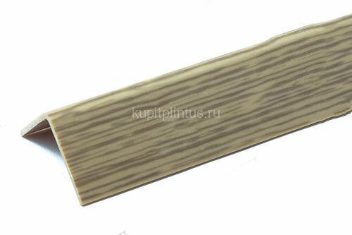 Заказать Уголок декоративный ПВХ Cezar 10х10 цвет 115 Дуб 2,75 м Заказать Уголок декоративный ПВХ Cezar 10х10 цвет 115 Дуб 2,75 м