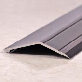 Порог разноуровневый из алюминия ПО-45х15 серебро матовое 2,7 м Порог разноуровневый из алюминия ПО-45х15 серебро матовое 2,7 м