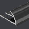Заказать Гибкий C-профиль алюминиевый для плитки 10 мм PV11-19 черный блестящий 2,7 м Заказать Гибкий C-профиль алюминиевый для плитки 10 мм PV11-19 черный блестящий 2,7 м