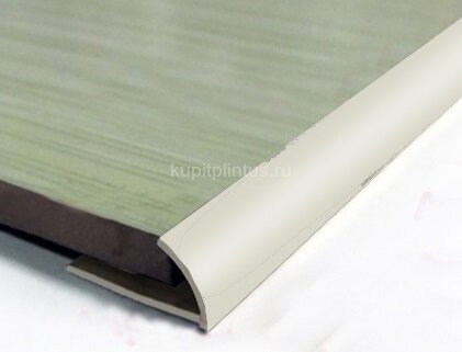 Заказать Алюминиевый профиль С-образный 8 мм ПО-8 Бронза светлая глянец 2,7 м 