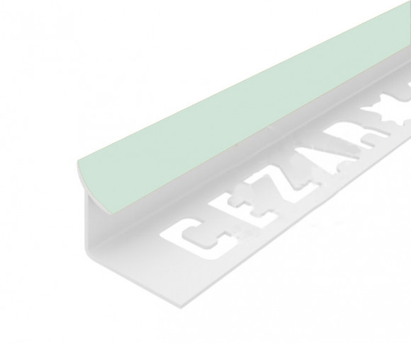 Заказать Профиль ПВХ для плитки Cezar внутренний 10 мм 122 Бледно-зеленый 2,5 м 