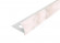 Заказать Профиль внешний ПВХ для плитки Cezar 10 мм 225 Светло-розовый мрамор 2,5 м 