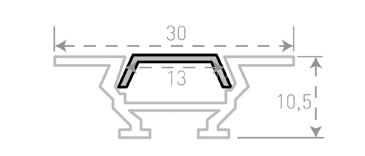 Заказать Профиль накладной угловой SWG Multi 1030 для светодиодной ленты 2 м Заказать Профиль накладной угловой SWG Multi 1030 для светодиодной ленты 2 м