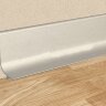 Плинтус напольный алюминиевый Effector Q63 40 мм Матовое серебро 2,7 м