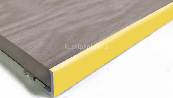 Заказать Гибкий алюминиевый профиль L-образный 12 мм PV06-05 Золото блестящее 2,7 м 