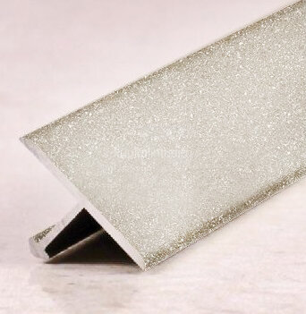Заказать Алюминиевый Т-образный профиль ПТ-13 Светло-серый муар 2,7 м Заказать Алюминиевый Т-образный профиль ПТ-13 Светло-серый муар 2,7 м