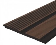 Стеновая панель 120х12 мм Hiwood LV123 BR395K под дерево 2,7м Стеновая панель 120х12 мм Hiwood LV123 BR395K под дерево 2,7м