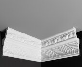 Угол внутренний к плинтусу Де-Багет ДП 17/100 (6*4) белый Угол внутренний к плинтусу Де-Багет ДП 17/100 (6*4) белый