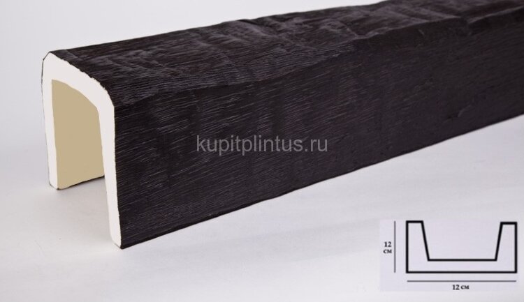 Заказать Балка из полиуретана 12х12 см Уникс Классика Б2 Венге 2 м Заказать Балка из полиуретана 12х12 см Уникс Классика Б2 Венге 2 м