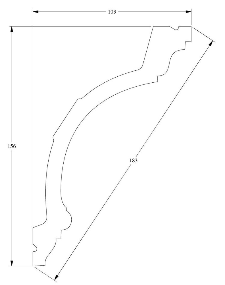 Заказать Карниз гибкий Orac Decor Purotouch Flex C217F 2 м 