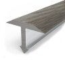 Заказать Декорированный Т-профиль из алюминия Т-14 КД Дуб арктик 2,7 м Заказать Декорированный Т-профиль из алюминия Т-14 КД Дуб арктик 2,7 м