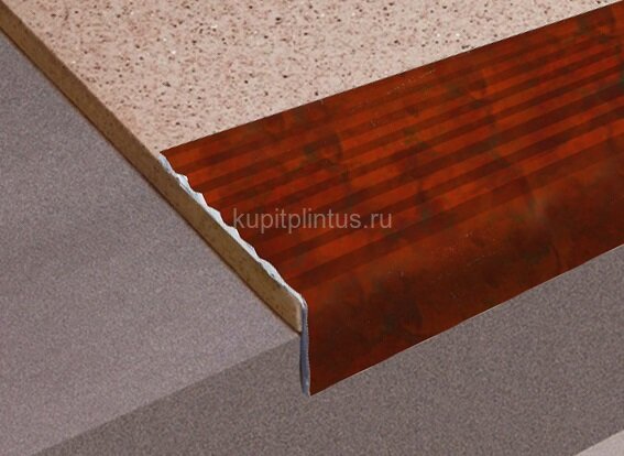 Заказать Порог угловой алюминиевый Д16 КД Пробка (декорированный) 2,7 м Заказать Порог угловой алюминиевый Д16 КД Пробка (декорированный) 2,7 м