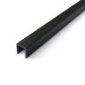 Заказать Алюминиевый П-профиль 12х12 мм П-12х12-34 черный муар 2.7 м Заказать Алюминиевый П-профиль 12х12 мм П-12х12-34 черный муар 2.7 м