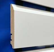 Плинтус МДФ белый 100 Hannahholz KW 100301 2,4 м