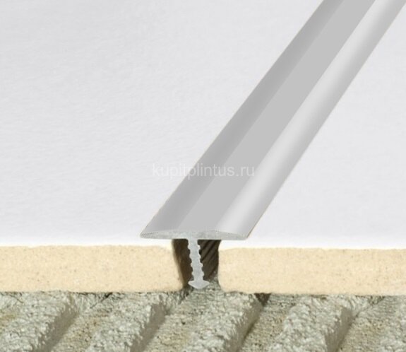 Заказать Т-образный профиль алюминий 13 мм Effector A54 Е01 серебро глянец 3 м 