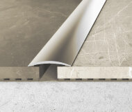 Алюминиевый порог одноуровневый 40 мм Effector A 13-01 Серебро 2,7 м
