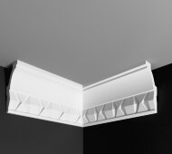 Угол внутренний к плинтусу Де-Багет ДП 18/90 (12*4) белый