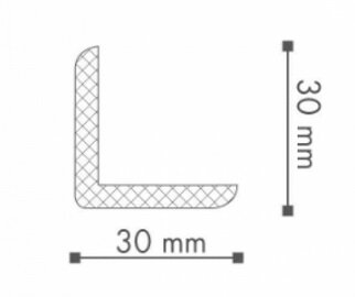 Заказать Молдинг NMC Wallstyl WE1 30х30 2 м Заказать Молдинг NMC Wallstyl WE1 30х30 2 м