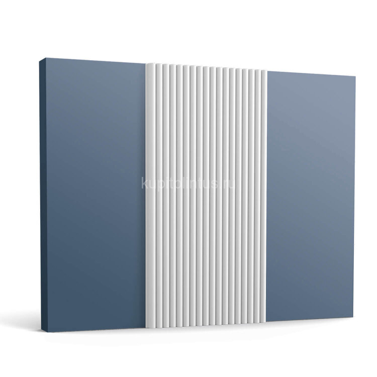 Заказать Декоративная панель Orac Decor 3D WX210 белый полиуретан 200x25.5x1.3 см 