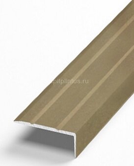 Заказать Порог угловой из алюминия Д1 Бронза РЕ (анодированный) 2,7 м Заказать Порог угловой из алюминия Д1 Бронза РЕ (анодированный) 2,7 м