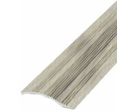 Порог из алюминия декорированный С4 КД Ясень беленый 2,7 м Порог из алюминия декорированный С4 КД Ясень беленый 2,7 м