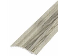 Порог из алюминия декорированный С4 КД Ясень беленый 2,7 м Порог из алюминия декорированный С4 КД Ясень беленый 2,7 м