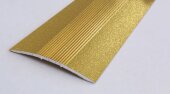 Порог алюминиевый покрытие порошковая эмаль А5 КР Люкс золото люкс 2,7 м Порог алюминиевый покрытие порошковая эмаль А5 КР Люкс золото люкс 2,7 м