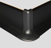 Комплект уголков внешних (2 шт.) для напольного плинтуса Effector Q63 черный Комплект уголков внешних (2 шт.) для напольного плинтуса Effector Q63 черный