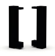 Заглушки для плинтуса с кабель-каналом 80 мм Мега-Трейд 9142з черный Заглушки для плинтуса с кабель-каналом 80 мм Мега-Трейд 9142з черный