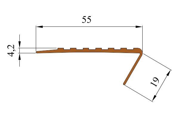 Заказать Угол противоскользящий самоклеящийся из термоэластопласта Не Падай 55 Зеленый Заказать Угол противоскользящий самоклеящийся из термоэластопласта Не Падай 55 Зеленый