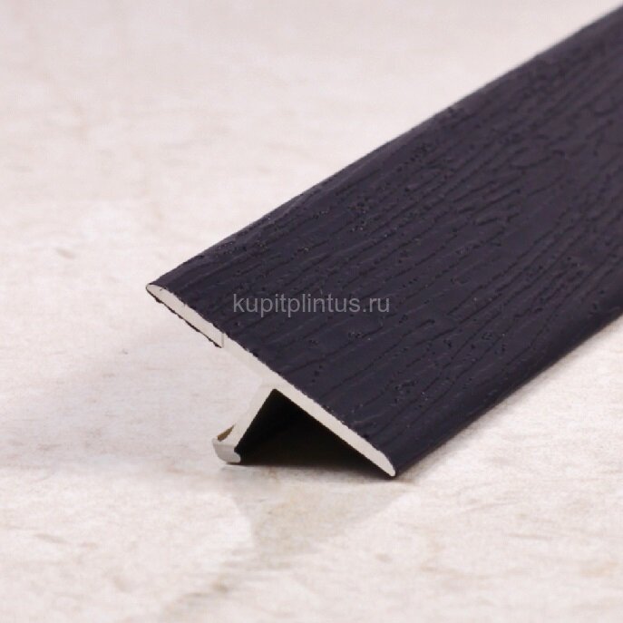 Заказать Профиль Т-образный алюминиевый ПТ-30 цвет 210 Венге черный 2,7 м Заказать Профиль Т-образный алюминиевый ПТ-30 цвет 210 Венге черный 2,7 м