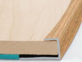 Гибкий П-образный профиль окантовочный 10 мм Effector S 93 0920 Дуб Натуральный 2,5 м