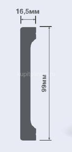 Заказать Напольный плинтус 99 мм Hiwood B99V1 полистирол 2 м Заказать Напольный плинтус 99 мм Hiwood B99V1 полистирол 2 м