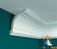 Потолочный плинтус Перфект Плюс P08 97 мм 2 м Потолочный плинтус Перфект Плюс P08 97 мм 2 м