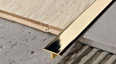 Заказать Профиль Т-образный из латуни Yakamoz ЛТ-15 латунь полированная 2,7 м 