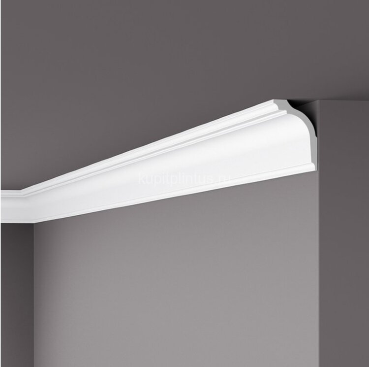 Заказать Потолочный плинтус NMC Nomastyl GL белый 85х60 мм 2 м Заказать Потолочный плинтус NMC Nomastyl GL белый 85х60 мм 2 м