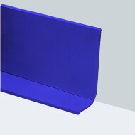 Гибкий плинтус напольный 65 мм ПГ65 синий без клея бухта 6м
