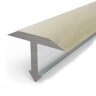 Заказать Декорированный Т-профиль из алюминия Т-18 КД Дуб жемчужный 2,7 м Заказать Декорированный Т-профиль из алюминия Т-18 КД Дуб жемчужный 2,7 м