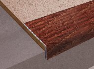 Порог угловой алюминиевый Д16 КД Дуб мореный (декорированный) 2,7 м Порог угловой алюминиевый Д16 КД Дуб мореный (декорированный) 2,7 м