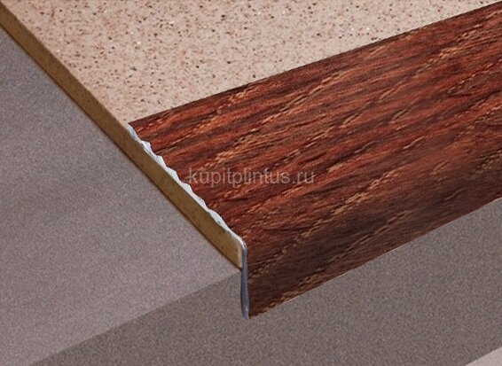 Заказать Порог угловой алюминиевый Д16 КД Дуб мореный (декорированный) 2,7 м Заказать Порог угловой алюминиевый Д16 КД Дуб мореный (декорированный) 2,7 м
