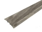 Порог из декорированного алюминия В2 КД Дуб пепельный 2,7 м